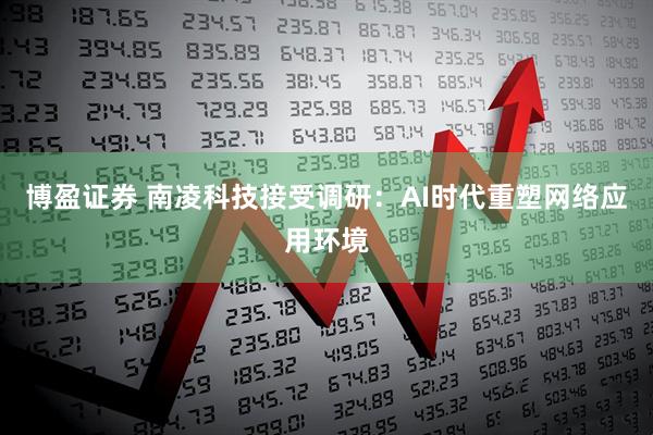 博盈证券 南凌科技接受调研：AI时代重塑网络应用环境